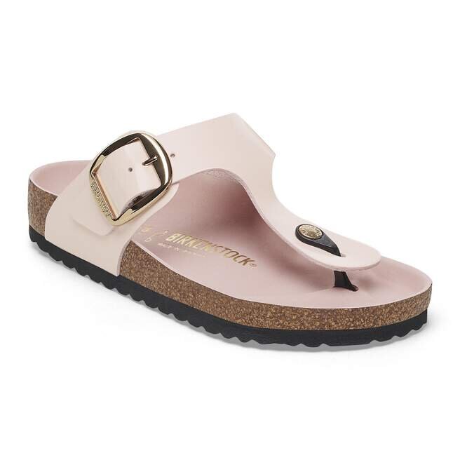 Gizeh Big Buckle Φυσικό δέρμα με γυαλιστερό φινίρισμα Gizeh Big Buckle Φυσικό δέρμα με γυαλιστερό φινίρισμα