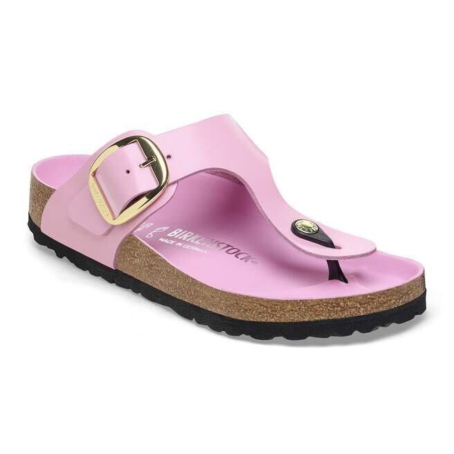 Gizeh Big Buckle Φυσικό δέρμα με γυαλιστερό φινίρισμα Gizeh Big Buckle Φυσικό δέρμα με γυαλιστερό φινίρισμα
