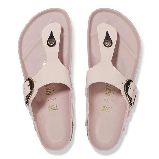 Gizeh Big Buckle Φυσικό δέρμα με γυαλιστερό φινίρισμα Gizeh Big Buckle Φυσικό δέρμα με γυαλιστερό φινίρισμα