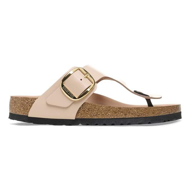 Gizeh Big Buckle Φυσικό δέρμα με γυαλιστερό φινίρισμα Gizeh Big Buckle Φυσικό δέρμα με γυαλιστερό φινίρισμα
