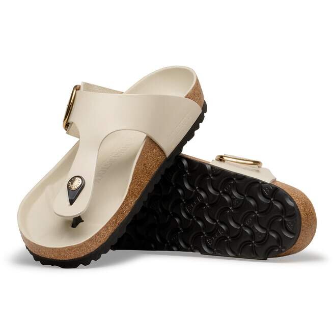 Gizeh Big Buckle Φυσικό δέρμα με γυαλιστερό φινίρισμα Gizeh Big Buckle Φυσικό δέρμα με γυαλιστερό φινίρισμα