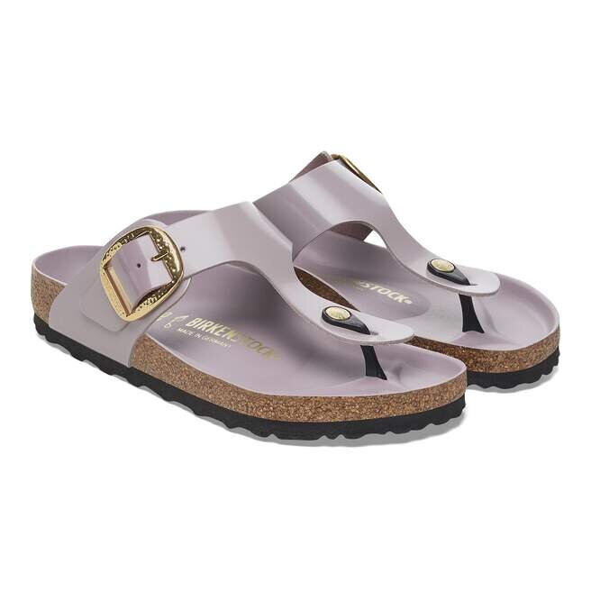 Gizeh Big Buckle Φυσικό δέρμα με γυαλιστερό φινίρισμα Gizeh Big Buckle Φυσικό δέρμα με γυαλιστερό φινίρισμα