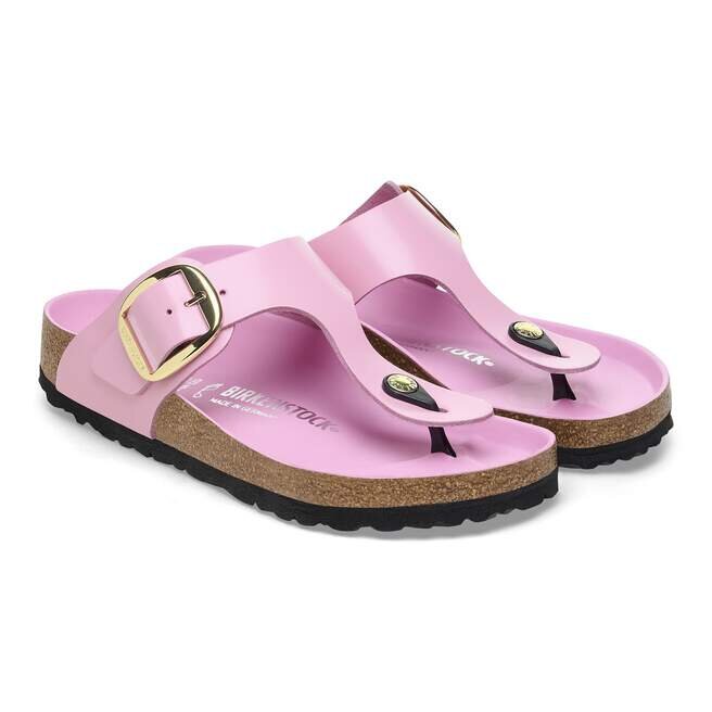 Gizeh Big Buckle Φυσικό δέρμα με γυαλιστερό φινίρισμα Gizeh Big Buckle Φυσικό δέρμα με γυαλιστερό φινίρισμα