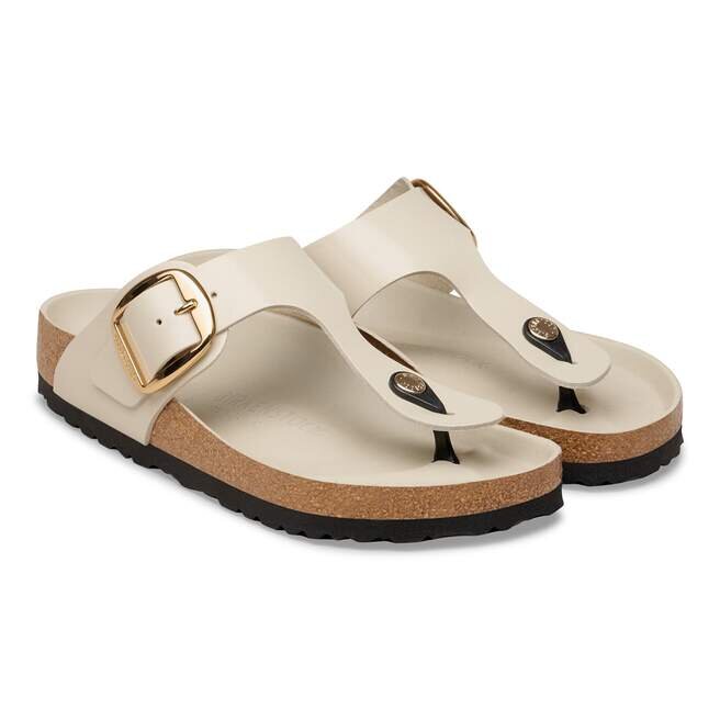 Gizeh Big Buckle Φυσικό δέρμα με γυαλιστερό φινίρισμα Gizeh Big Buckle Φυσικό δέρμα με γυαλιστερό φινίρισμα