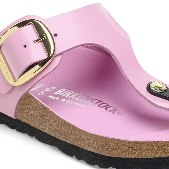 Gizeh Big Buckle Φυσικό δέρμα με γυαλιστερό φινίρισμα Gizeh Big Buckle Φυσικό δέρμα με γυαλιστερό φινίρισμα