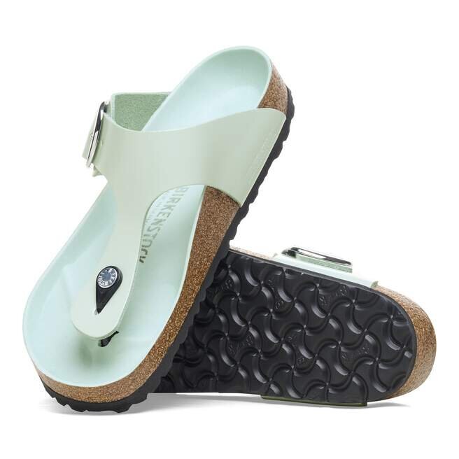 Gizeh Big Buckle Φυσικό δέρμα με γυαλιστερό φινίρισμα Gizeh Big Buckle Φυσικό δέρμα με γυαλιστερό φινίρισμα