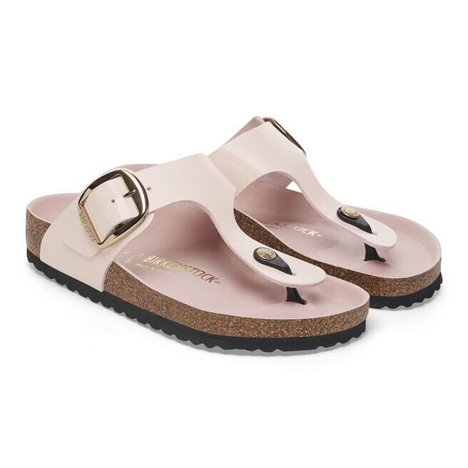 Gizeh Big Buckle Φυσικό δέρμα με γυαλιστερό φινίρισμα Gizeh Big Buckle Φυσικό δέρμα με γυαλιστερό φινίρισμα