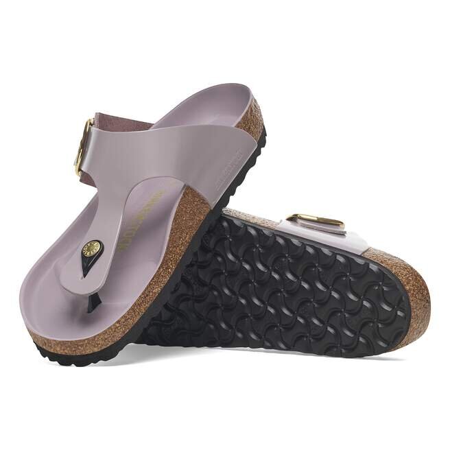 Gizeh Big Buckle Φυσικό δέρμα με γυαλιστερό φινίρισμα Gizeh Big Buckle Φυσικό δέρμα με γυαλιστερό φινίρισμα