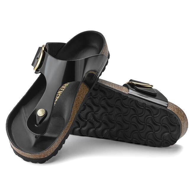 Gizeh Big Buckle Φυσικό δέρμα με γυαλιστερό φινίρισμα Gizeh Big Buckle Φυσικό δέρμα με γυαλιστερό φινίρισμα