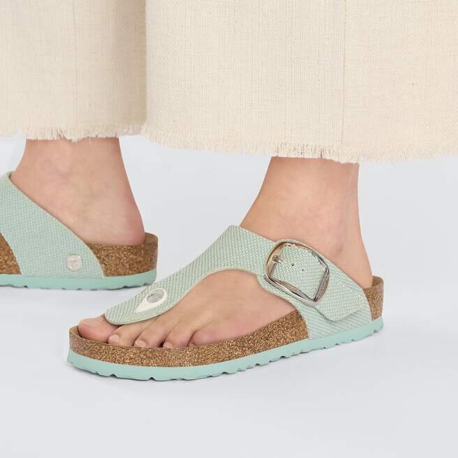 Gizeh Big Buckle, λογότυπο με πριτσίνια, ύφασμα Gizeh Big Buckle, λογότυπο με πριτσίνια, ύφασμα