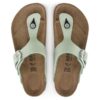 Gizeh Big Buckle Nubuck Leather Matcha Gizeh Big Buckle Nubuck Leather Matcha