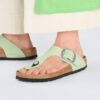 Gizeh Big Buckle Nubuk Leather Gizeh Big Buckle Nubuk Leather