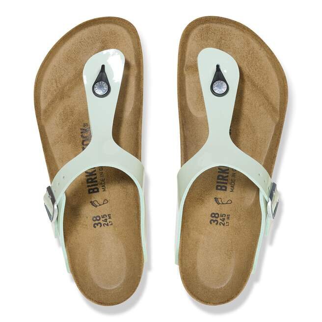 Gizeh Birko-Flor Patent Patent Surf Green Gizeh Birko-Flor Patent Patent Surf Green