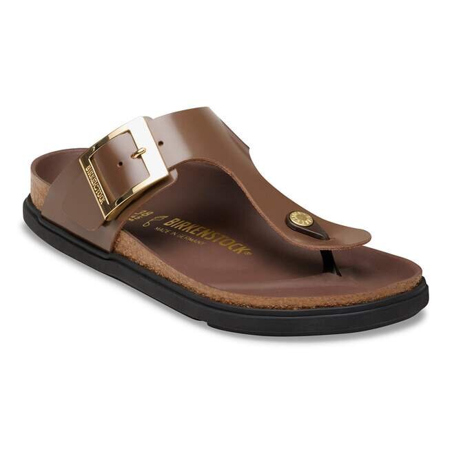 Gizeh Droplet Buckle Φυσικό δέρμα με πατέντα Gizeh Droplet Buckle Φυσικό δέρμα με πατέντα
