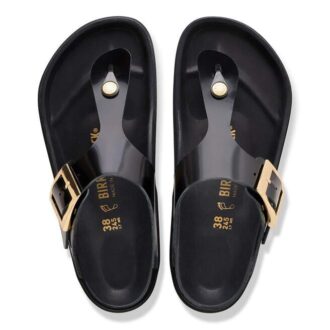 Gizeh Droplet Buckle Φυσικό δέρμα με πατέντα
