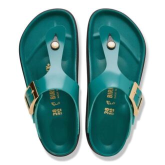 Gizeh Droplet Buckle Φυσικό δέρμα με πατέντα