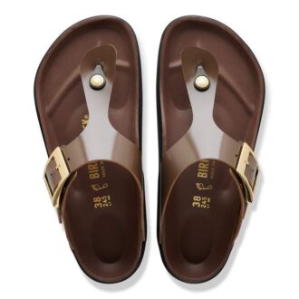Gizeh Droplet Buckle Φυσικό δέρμα με πατέντα