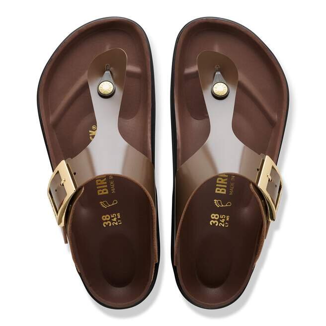 Gizeh Droplet Buckle Φυσικό δέρμα με πατέντα Gizeh Droplet Buckle Φυσικό δέρμα με πατέντα