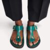 Gizeh Droplet Buckle Φυσικό δέρμα με πατέντα Gizeh Droplet Buckle Φυσικό δέρμα με πατέντα