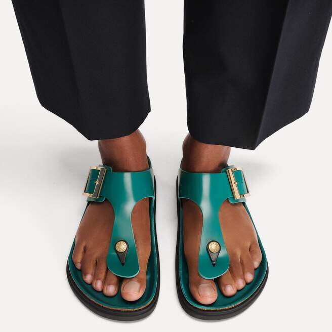 Gizeh Droplet Buckle Φυσικό δέρμα με πατέντα Gizeh Droplet Buckle Φυσικό δέρμα με πατέντα