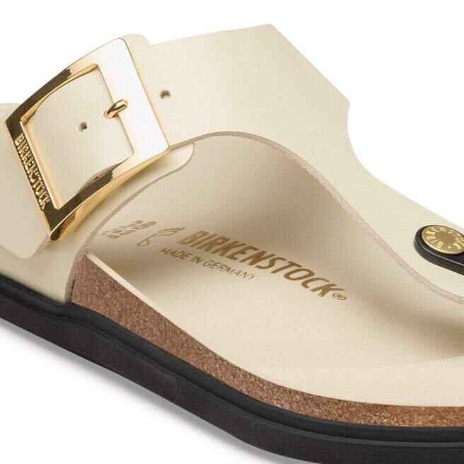 Gizeh Droplet Buckle Φυσικό δέρμα με πατέντα Gizeh Droplet Buckle Φυσικό δέρμα με πατέντα
