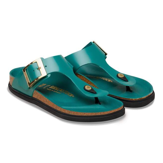 Gizeh Droplet Buckle Φυσικό δέρμα με πατέντα Gizeh Droplet Buckle Φυσικό δέρμα με πατέντα
