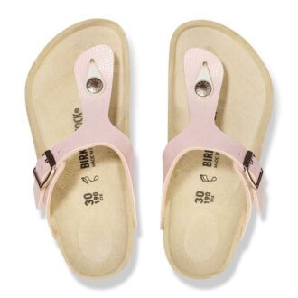 Gizeh Kids Bs Birko-Flor με ανάγλυφο σχέδιο, γυαλιστερό, ανοιχτό ροζ