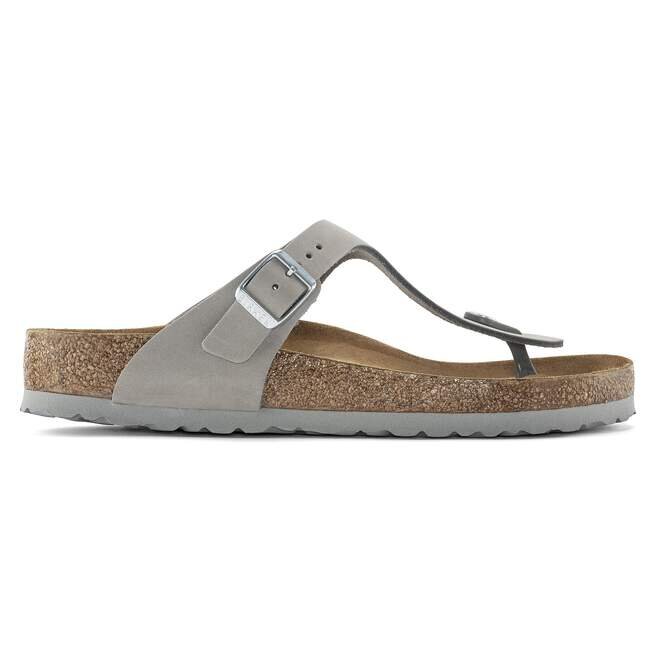 Gizeh Soft Footbed Δέρμα Nubuck Γκρι περιστέρι Gizeh Soft Footbed Δέρμα Nubuck Γκρι περιστέρι
