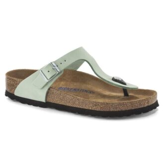 Gizeh Soft Footbed Δέρμα Nubuck Matcha