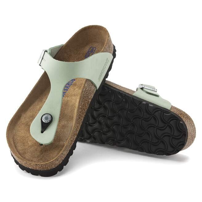 Gizeh Soft Footbed Δέρμα Nubuck Matcha Gizeh Soft Footbed Δέρμα Nubuck Matcha