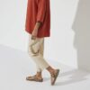 Gizeh Vegan Big Buckle Textile Faded Khaki Gizeh Vegan Big Buckle Textile Faded Khaki