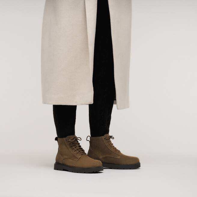 Highwood Lace Mid Γυναικεία Μποτάκια από Σουέτ Highwood Lace Mid Γυναικεία Μποτάκια από Σουέτ