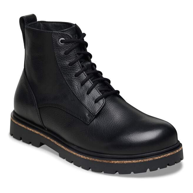 Highwood Lace Mid Men Leather Black Highwood Lace Mid Men Leather Black