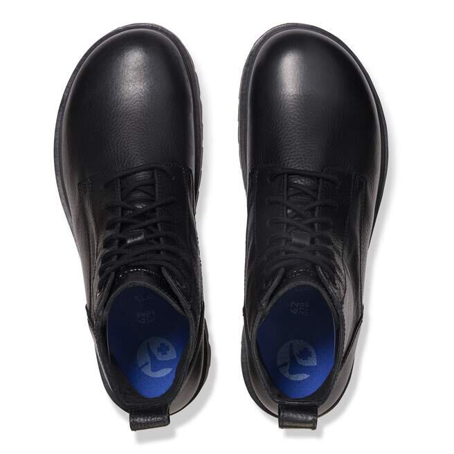 Highwood Lace Mid Men Leather Black Highwood Lace Mid Men Leather Black