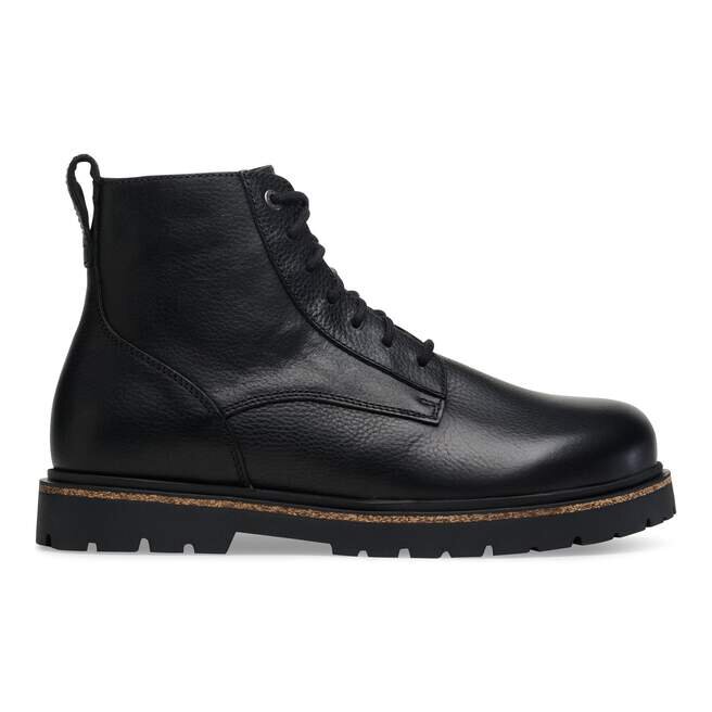 Highwood Lace Mid Men Leather Black Highwood Lace Mid Men Leather Black