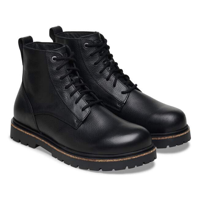 Highwood Lace Mid Men Leather Black Highwood Lace Mid Men Leather Black