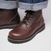 Highwood Lace Mid Men Leather Chocolate Highwood Lace Mid Men Leather Chocolate