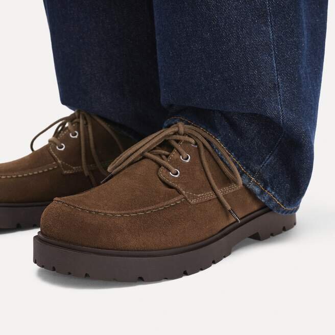 Highwood Moc Lace Low Suede Leather Highwood Moc Lace Low Suede Leather