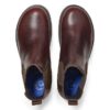 Highwood Slip on Ανδρικά Δερμάτινα Σοκολά