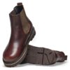Highwood Slip on Ανδρικά Δερμάτινα Σοκολά