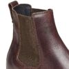 Highwood Slip on Ανδρικά Δερμάτινα Σοκολά