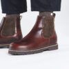Highwood Slip on Ανδρικά Δερμάτινα Σοκολά