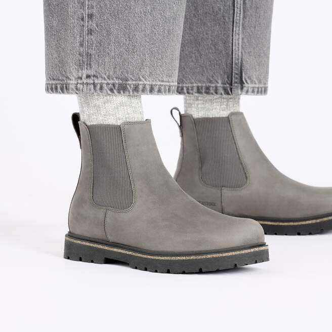 Highwood Slip on Mid Γυναικεία Μπότα από Δέρμα Nubuck Highwood Slip on Mid Γυναικεία Μπότα από Δέρμα Nubuck