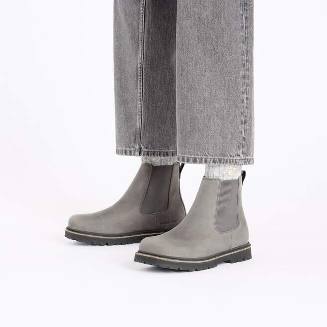 Highwood Slip on Mid Γυναικεία Μπότα από Δέρμα Nubuck Highwood Slip on Mid Γυναικεία Μπότα από Δέρμα Nubuck