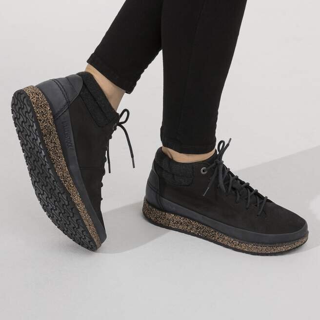 Honnef High Nubuck Leather Black Honnef High Nubuck Leather Black