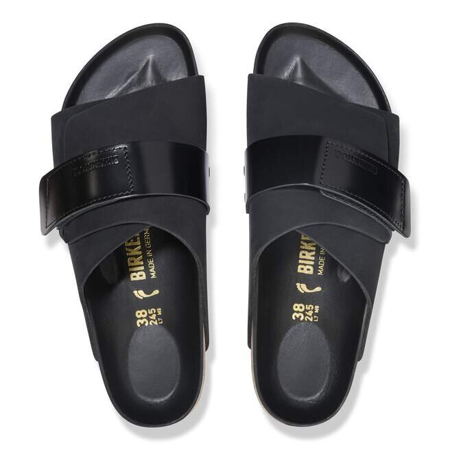 Kyoto Nubuck Leather Black Kyoto Nubuck Leather Black