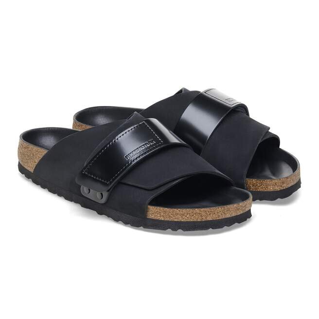 Kyoto Nubuck Leather Black Kyoto Nubuck Leather Black