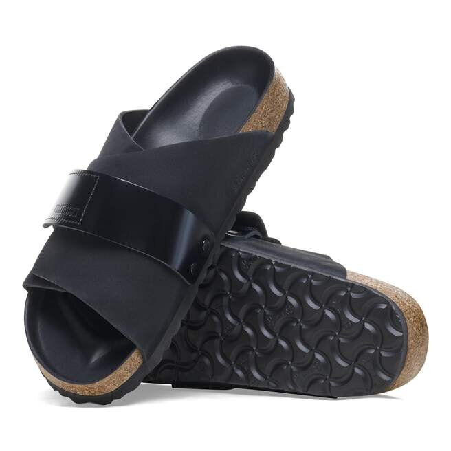 Kyoto Nubuck Leather Black Kyoto Nubuck Leather Black