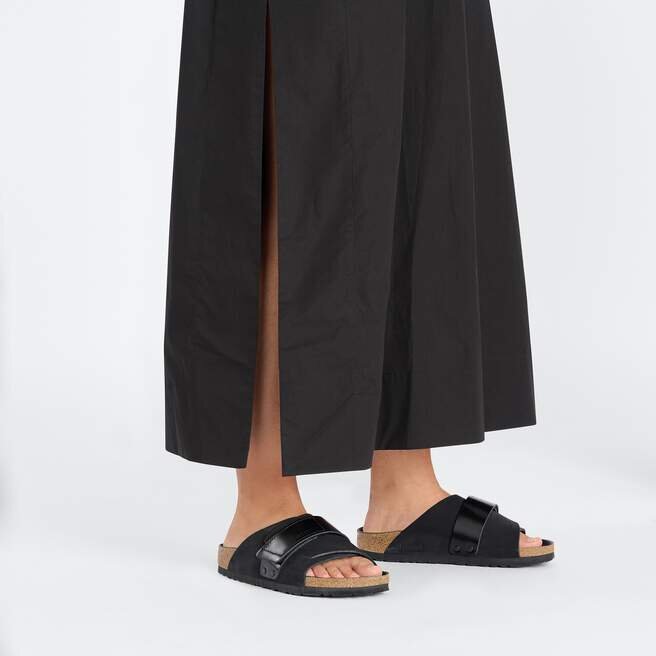 Kyoto Nubuck Leather Black Kyoto Nubuck Leather Black