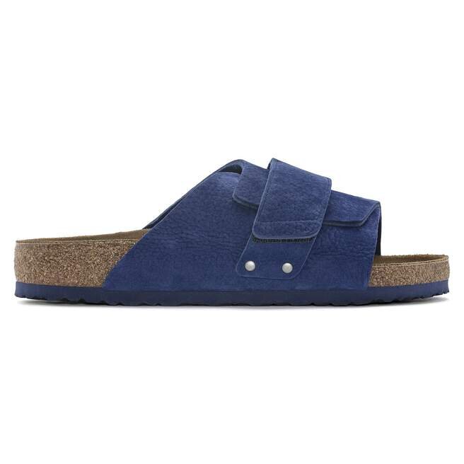 Kyoto Nubuck Leather Desert Buck Indigo Blue Kyoto Nubuck Leather Desert Buck Indigo Blue